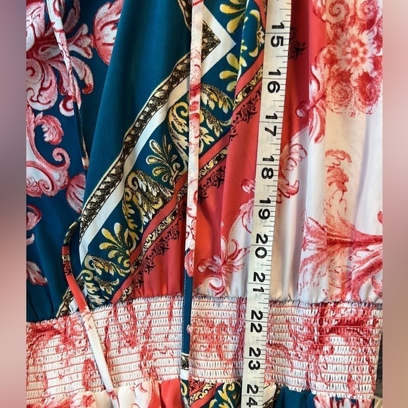 Cache, Striking Mini Dress,Lightweight, Elastic Waist,Excellent w/Boots,Size M - Picture 11 of 11